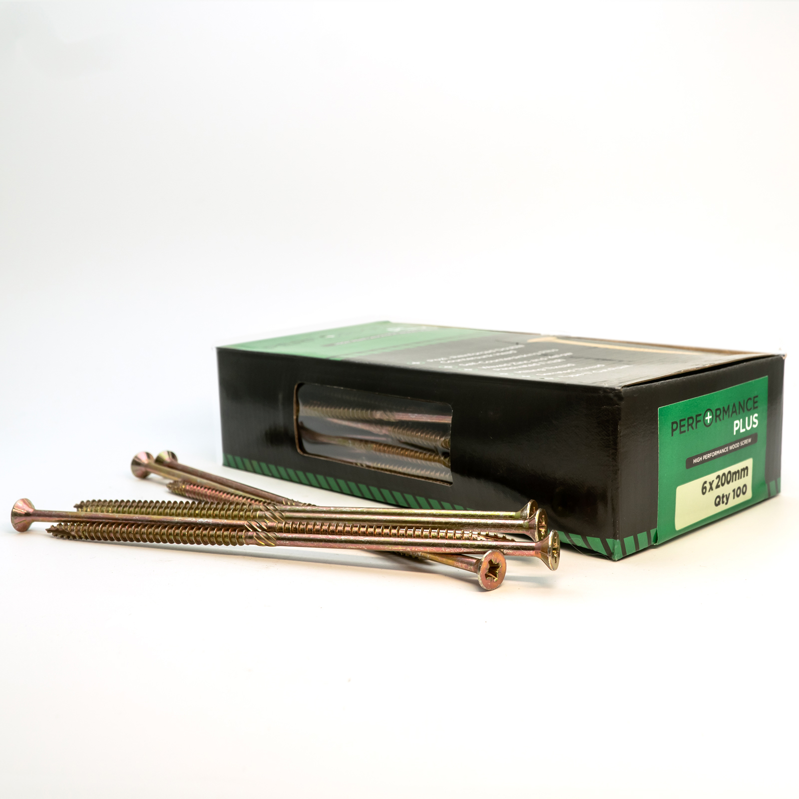 6-x-200mm-Pozi-Drive-Screws