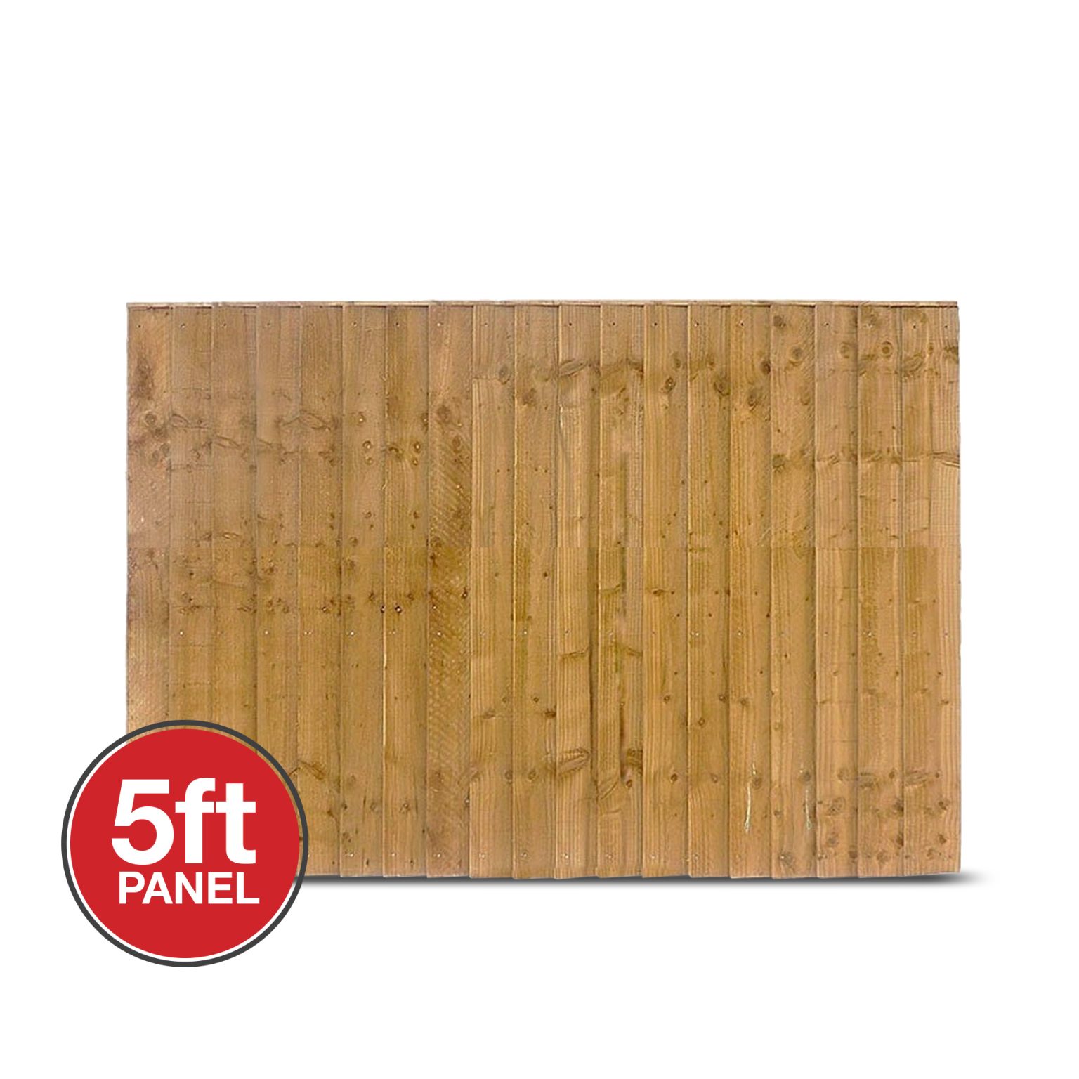 5ft x 6ft - Closeboard Fence Panels - Essex Board & Timber