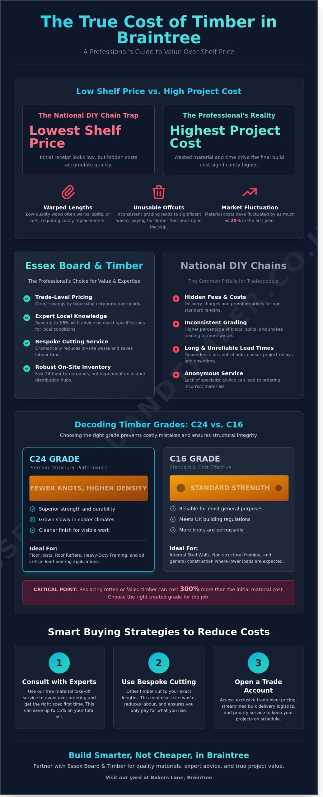 Cheap Timber Braintree: A Buyer’s Guide to Value and Quality at Essex Board & Timber