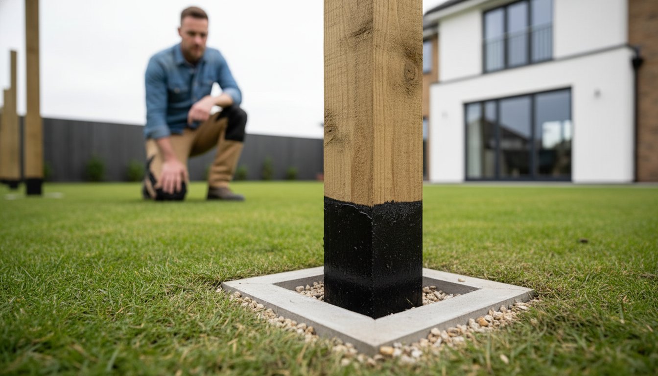 How to Stop Fence Posts Rotting in Concrete: A Braintree Builder’s Guide